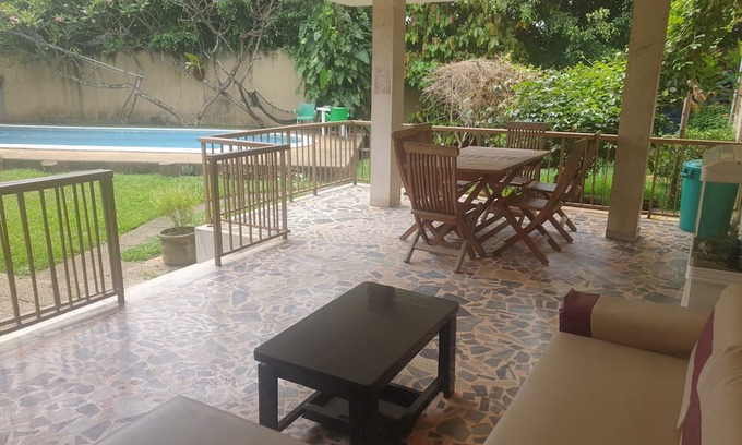 Cocody Villa | 4 bedroom villa with garden pool, all services included