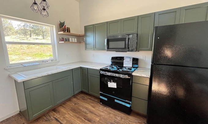 Dairy Cabina | Cabin offering privacy and a view of Mt. Shasta.