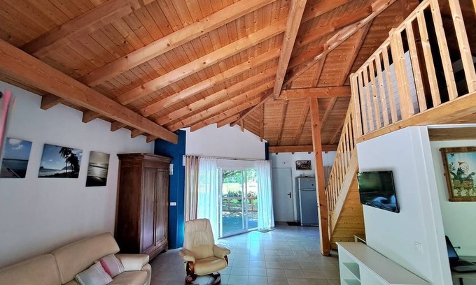Saint-Julien-en-Born Casa | Maison 6 Couchages Avec Jardin Proche Océans
