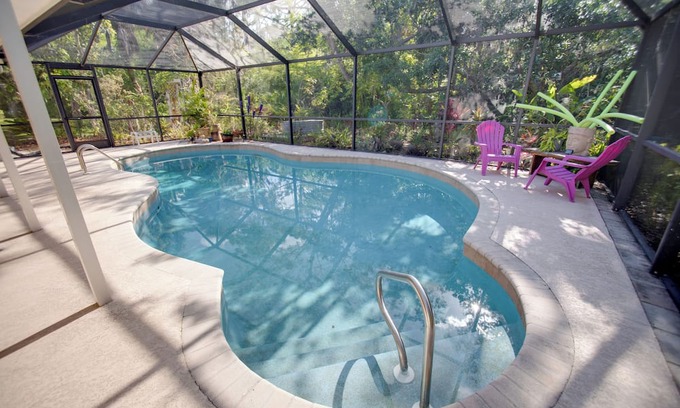 North Fort Myers Apartamento | Tropical North Fort Myers Studio w/ Pool Access!