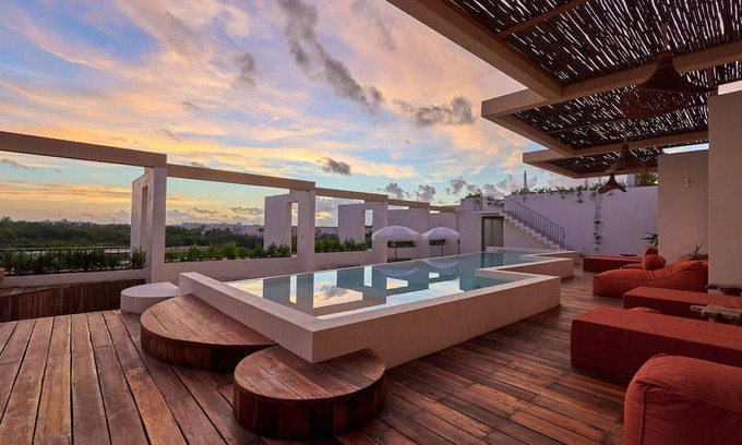 Centro de la ciudad de Tulum Complejo | Sea Charm 1 Bedroom | 1 Bath | 3 Guests