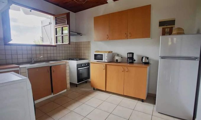 Riviere-Salee Casa | Homerez - House 5 km away from the beach for 5 ppl. with garden at Rivière-Salée