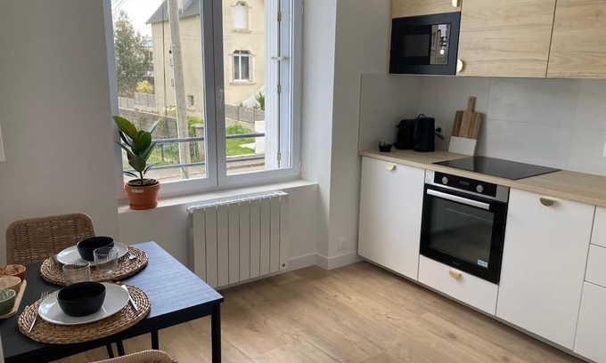 Saint-Pierre Apartamento | T1bis Cocooning au Calme Proche de Toutes les Commodités