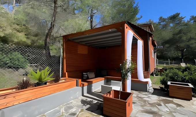 Marmaris City Center Cabina | Find Tranquility and Rustic Charm at Our Cozy Cabin in the Forests of Marmaris.