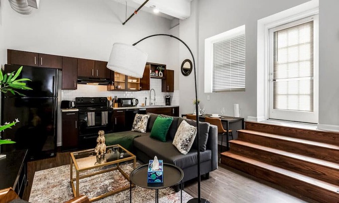 Downtown Kansas City Apartamento | Downtown KC - Stylish 1 BD Apt | 2 Queen Beds