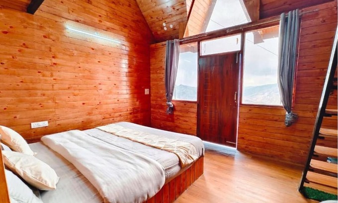Theog Cabaña | Snowind Cottages - Double Room with Mountain View