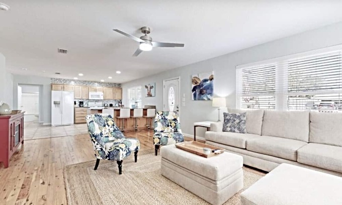 Fort Bay Villa | Green House in Florida w/Trees Surrounding