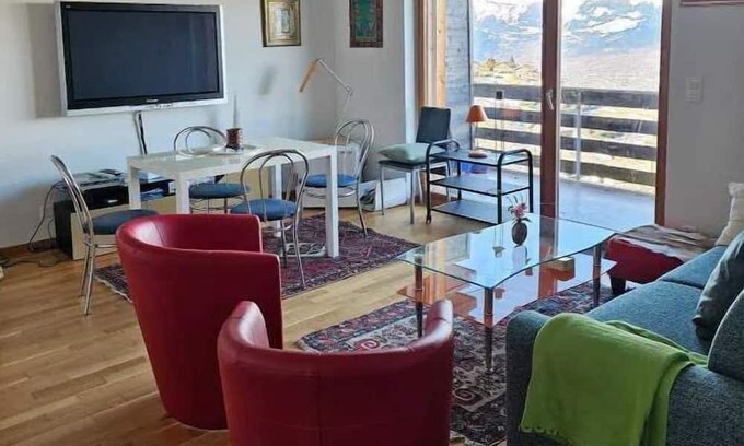 Mont-Noble Apartamento | Breathe pure air of the Swiss Alps