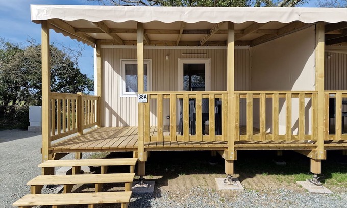 Sallertaine Casa | Mobile home for 2 people in a 3-star campsite with indoor swimming pool