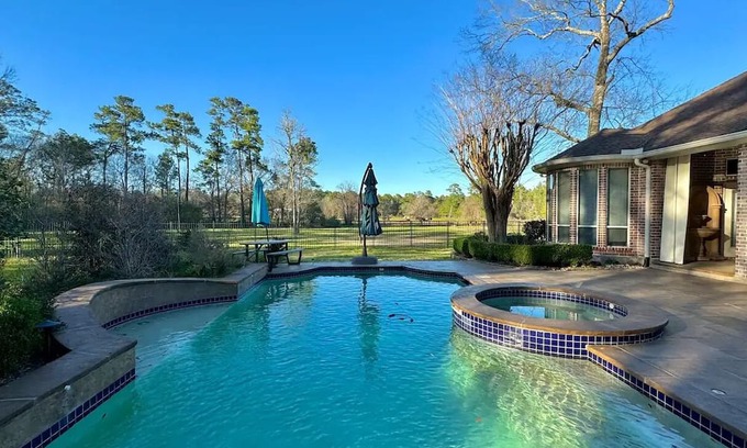 Conroe Casa | Retiro de Naturaleza de 5 acres