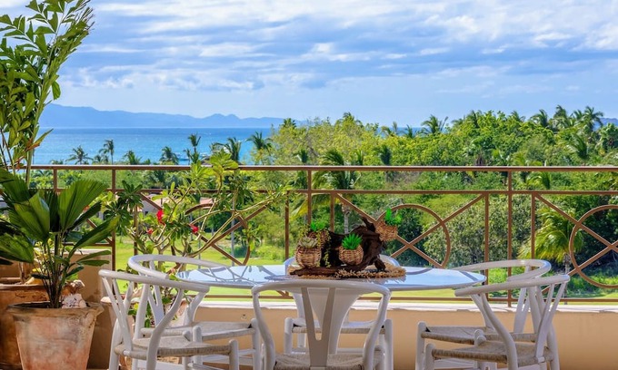 Punta de Mita Condominio | Stunning Penthouse: Ocean, Golf, Mountain Views, Golf Cart, & Housekeeper/Chef