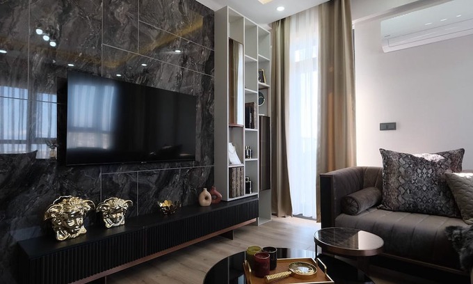 Lara Apartamento | Rüzgar Luxury: Pool - Meerblick