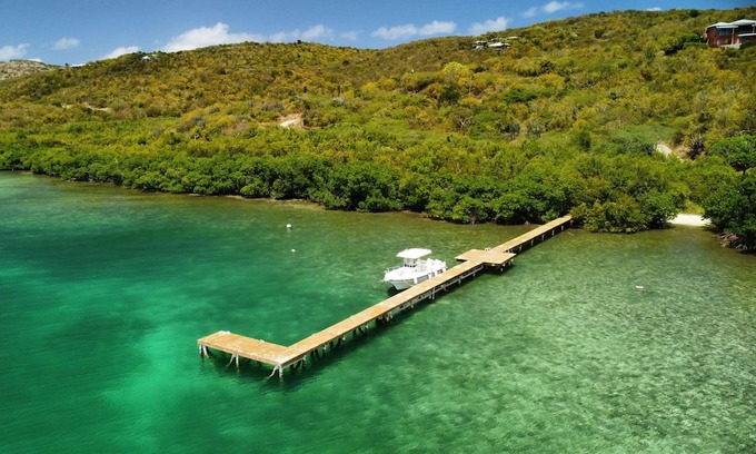 Culebra Villa | Villa Coqui Rustic Chic and Magical with Private Boat Dock