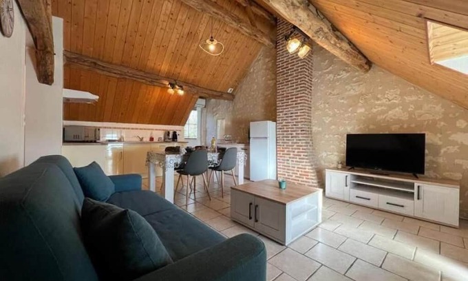 Mareuil-sur-Cher Apartamento | COSY ACCOMMODATION~CLIMATE CONTROL~ZOO DE BEAUVAL