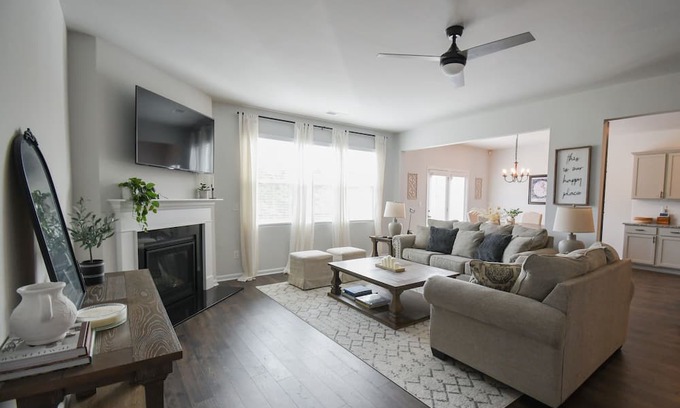 Grovetown Casa | Cozy 4-Bedroom in Grovetown, Perfect for Masters