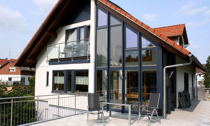 Bad Buchau Apartamento | Apartment 'Bauerngarten - 1' with Private Terrace, Private Garden and Wi-Fi