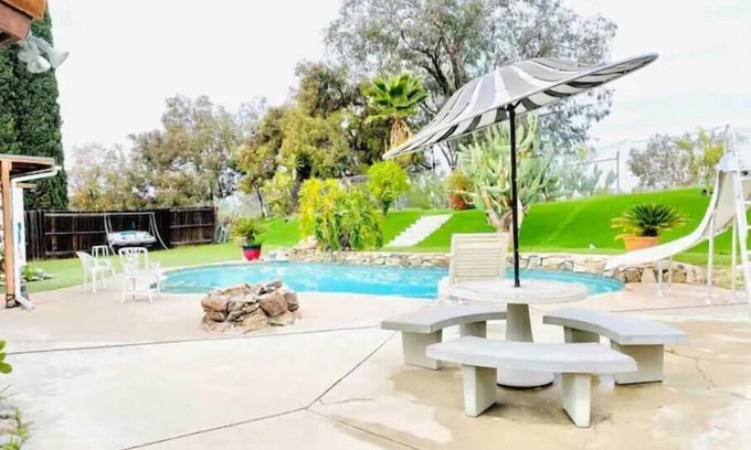 El Cajon Casa | Stunning Bedroom. Access to pool