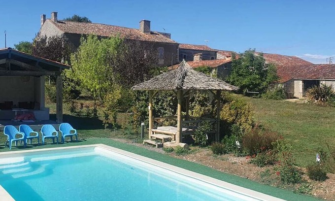 Nieul-sur-l'Autise Casa | Maison de Charme Avec Piscine sud Vendee