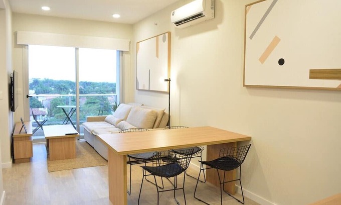 Asuncion Apartamento | Chic 1BDR: Prime Location in Brand-New Building II