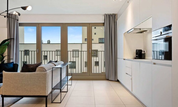 Sanem Apartamento | Spacious 2BR in Belval - City Views & Smart TV