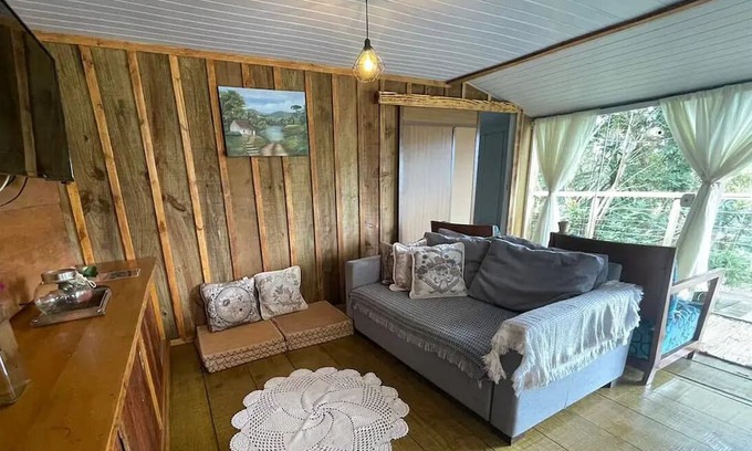 Campina Grande Do Sul Cabina | Cabana nas Montanhas com Piscina, Acesso a Represa do Capivari