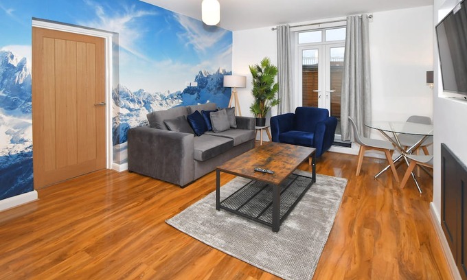 Burslem Apartamento | Stylish 2-bedroom apartment with TV,Wi-Fi and washer in Stoke-On-Trent.