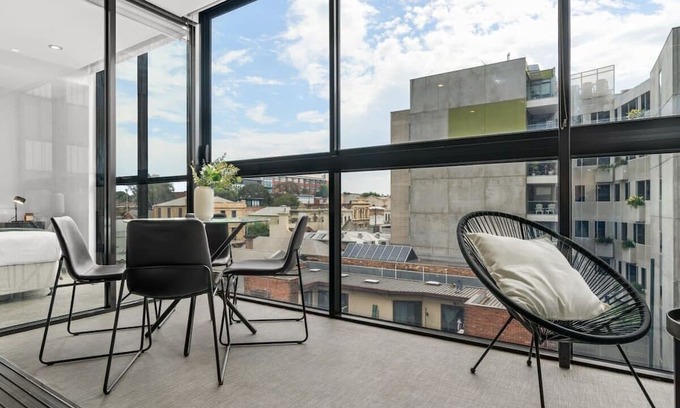 Richmond Apartamento | Modern 1 Bed Premium Escape - Walk to the MCG