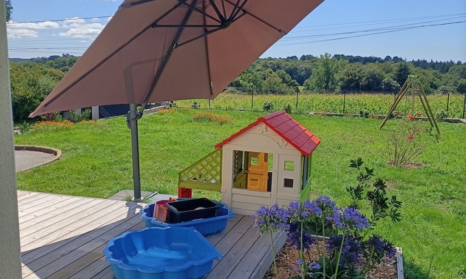 Coatroual Casa | Villa, Jardin Clos - Superbe vue sur Campagne