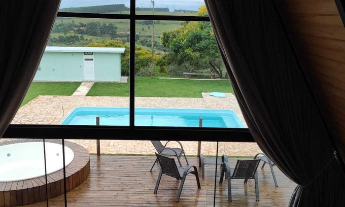 Bofete Chalet De Esquí | Chalé Privativo com Vista Deslumbrante. Comporta até 10 Pessoas, Aceitamos pet
