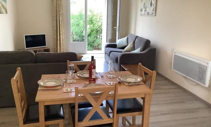 Jarnac Apartamento | Gîtes 4 Personnes au Milieu des Vignes le Long de la Charente