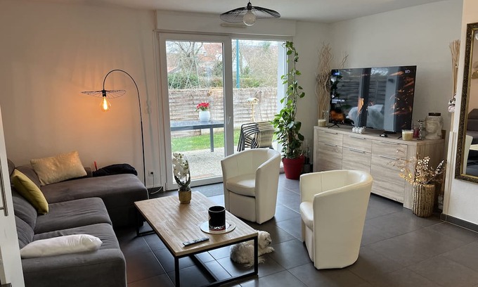 Geispolsheim Casa | Coquette Maison Proche Strasbourg Village Alsacien Petit Animal Accepté