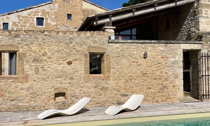 Montaren-et-Saint-Mediers Otro | Grand Mas D'artistes Climatisé Avec Piscine et Parc, un Lieu de Rêve à Uzès !