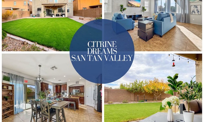 Copper Basin Casa | Serene 3/2.5 in San Tan Valley! Sleeps 8!
