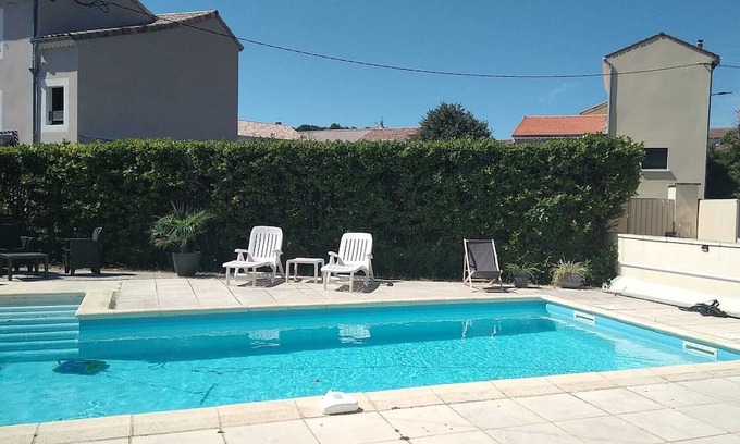 Le Teil Casa | Grande Villa de Vacances Avec Piscine -ardèche