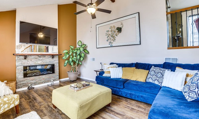 New Castle Casa | Birmingham Home w/ Patio, BBQ Grill & Family Games