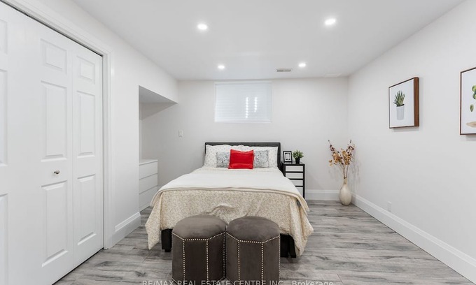 Kitchener Casa | Beautiful Full Private Basement with Private Bedrooms,Living Room TVS,Dinning