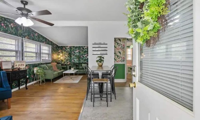 Fayetteville Casa | The Botanical BnB- New Listing!