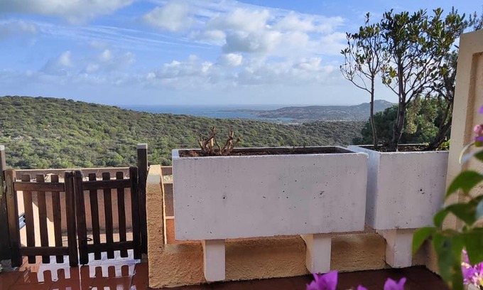 Cugnana Verde Apartamento | Apartment 'Bella Vista 2' with Sea View, Wi-Fi and Air Conditioning