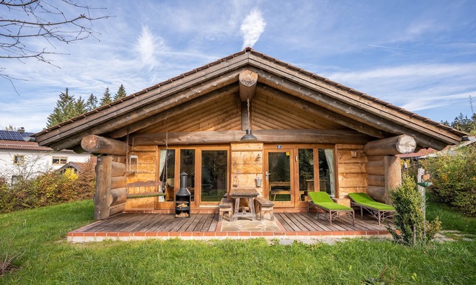 Sankt Englmar Cabina | Blockhaus mit Sauna in Sankt Englmar