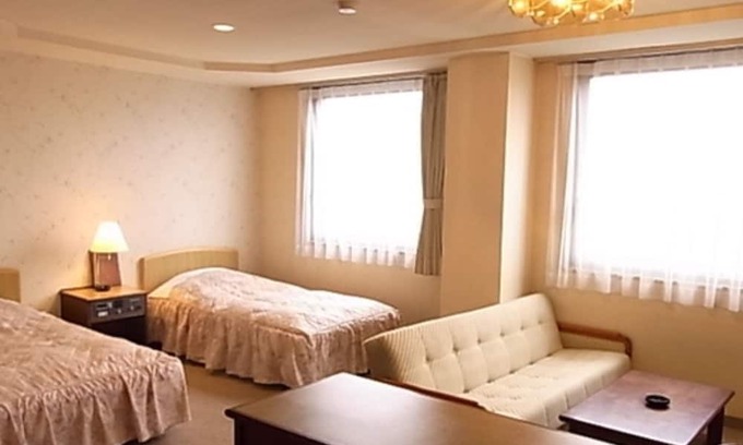 Ote Casa | Standardroom without meals Deluxe twin on the Fukui castle ruins side / Fukui Fukui