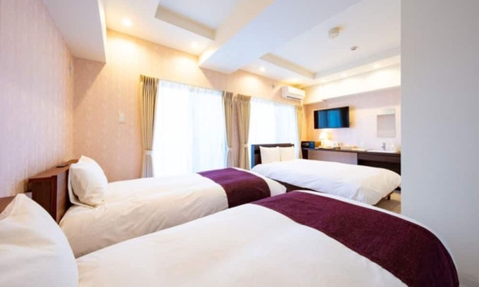 Kotoni Casa | Rococostyle FR economy triple room room withou / Sapporo Hokkaidō