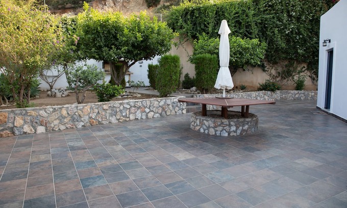 Leros Casa | Blue Heaven. Enjoy Sun and Magnificent View in a Peaceful Garden.