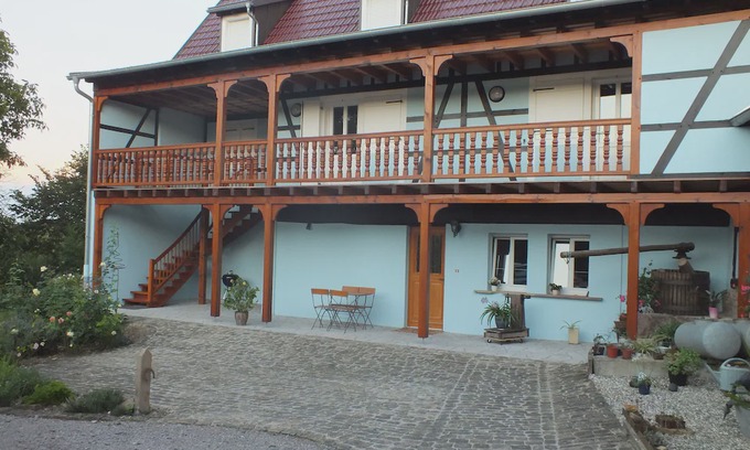 Kuhlendorf Cabaña | Charming lodging 4/6 people in Alsace