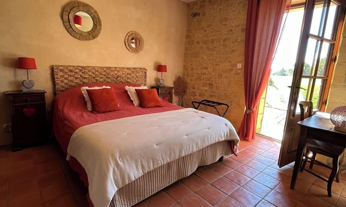 Saint-Avit-Senieur Cama Y Desayuno | Chambre d'hôtes La Ferme de la Croix.