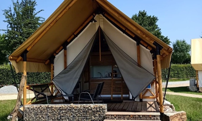 Houthem Otro | Safari Tent With Bathroom, 9 km From Maastricht