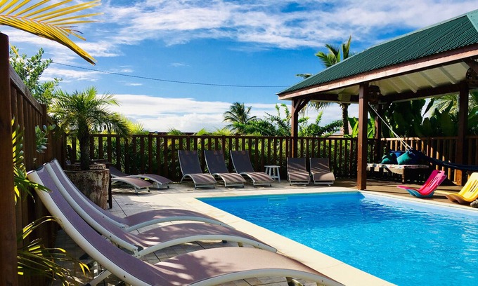 Saint-Francois Cabina | Titalee Lodge 3 Villas autour d'une piscine
