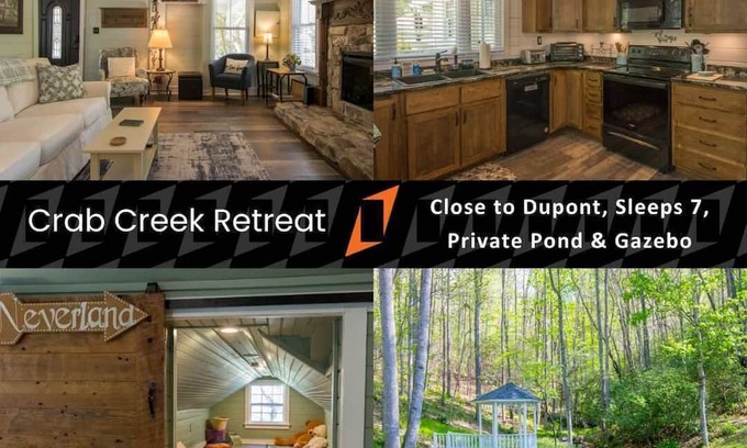 Hendersonville Casa | Crab Creek Retreat~$375 Free Activities Daily
