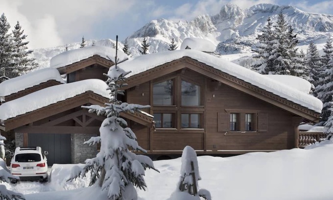 Sailly sur la Lys Chalet De Esquí | Modern Luxury Meets Alpine Charm- Private 6 Bedrooms Chalet With Spa