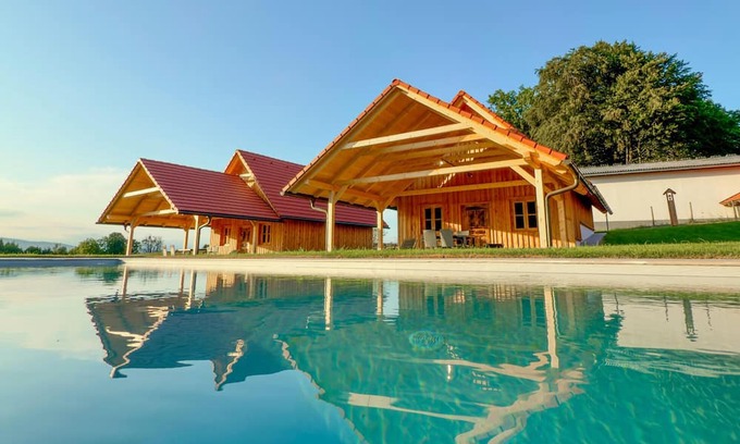 Rassach Casa | Chalet mit gemeinsamen Pool