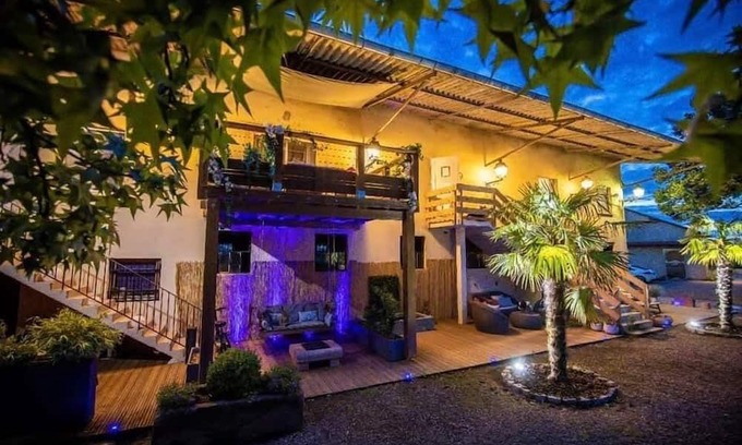 Luneville Cabaña | Cottage-Whirlpool bath-Cottage-Garden view